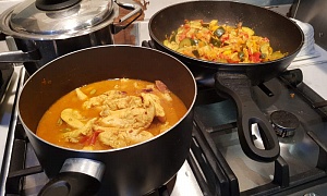 Aštrus vištienos karis (curry)