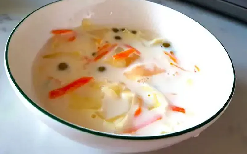 Pieniška daržovių sriuba
