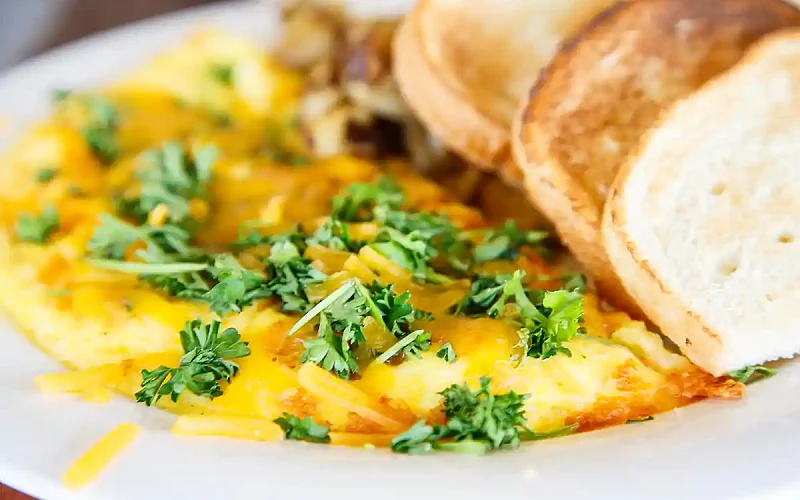 Omletas su sūriu