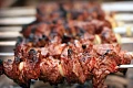 Šašlykai baltojo vyno marinate