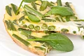 Omletas su šparaginėmis pupelėmis
