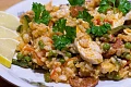 Paella receptas
