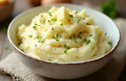 Bulvių košė su parmezano sūriu