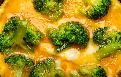 Omletas su brokoliais