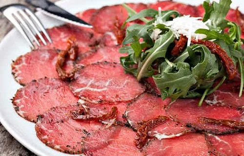 Jautienos karpačio (carpaccio)