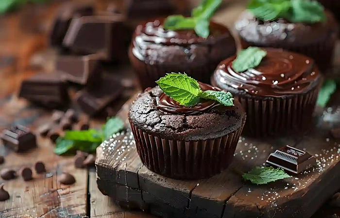 Šokoladiniai keksiukai