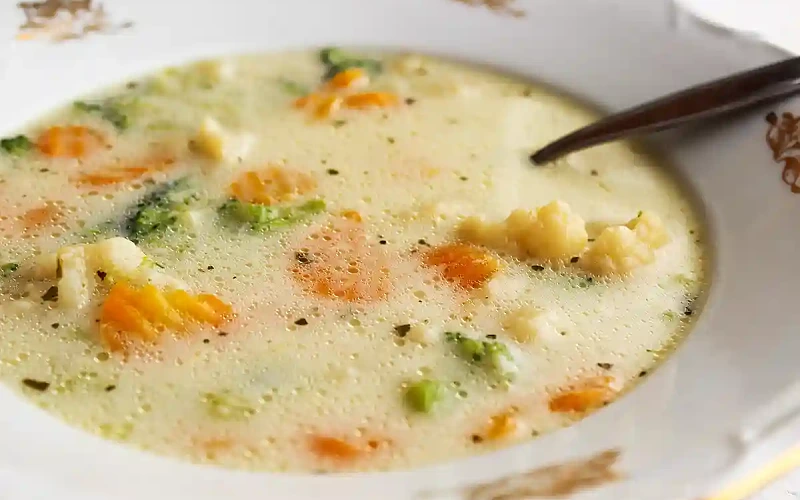 Brokolių ir žiedinių kopūstų sriuba