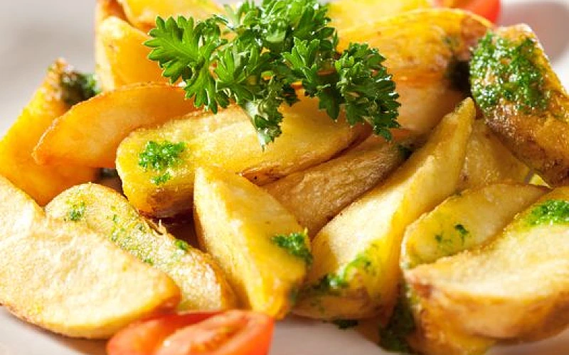 Orkaitėje keptos bulvės