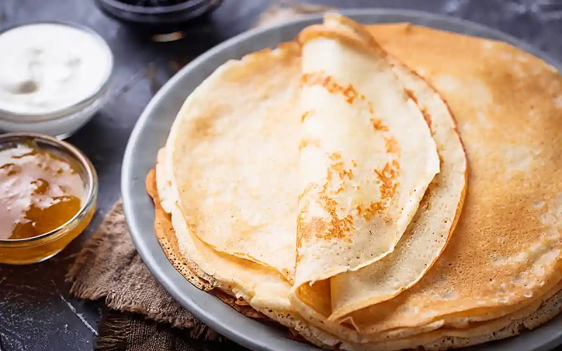 Skanūs lietiniai blyneliai