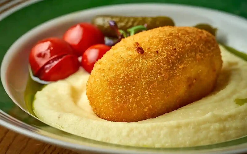 Tinginio Kijevo kotletai su sūriu ir sviestu