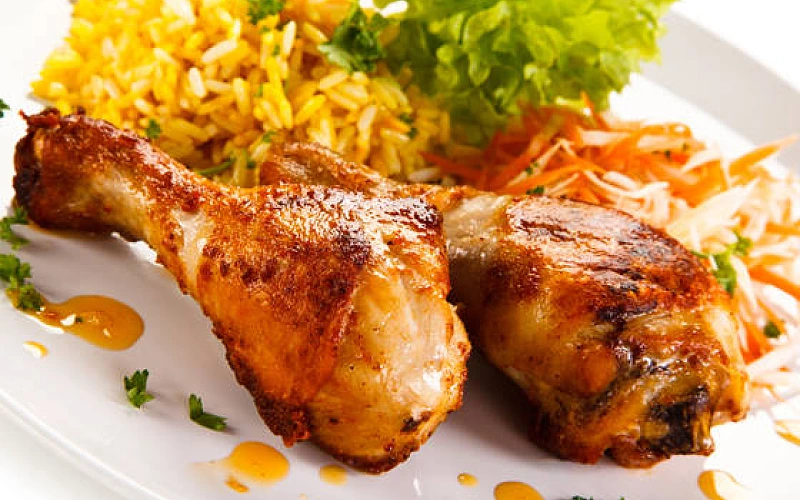 Orkaitėje keptos vištų blauzdelės: majonezo marinatas